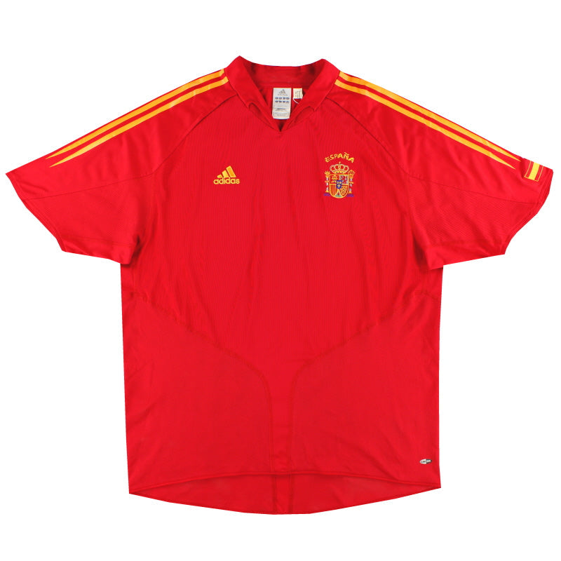 2004-06 Spain adidas Home Shirt *Mint* XXL