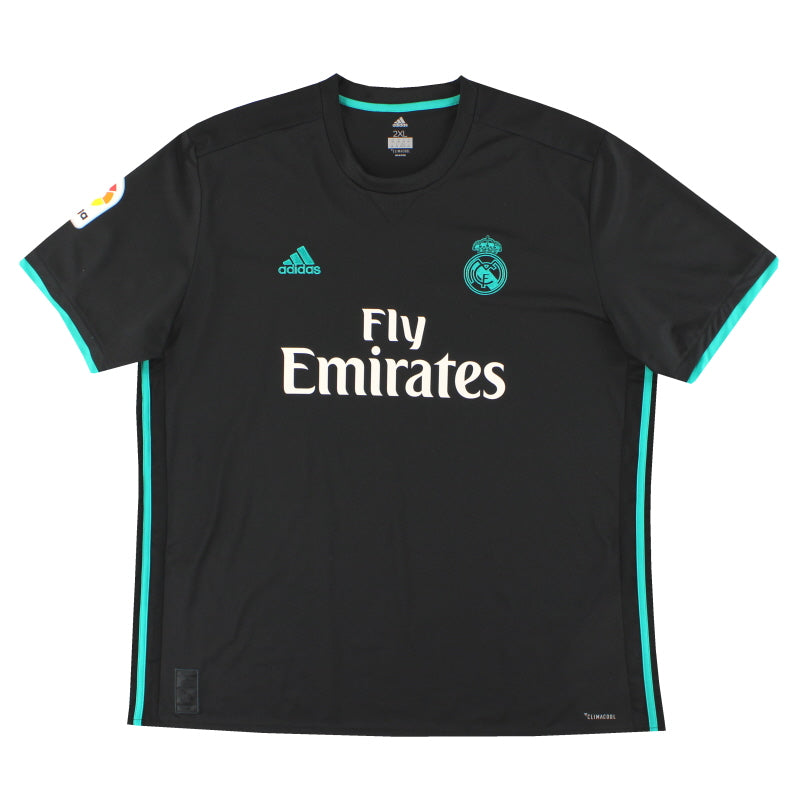 2017-18 Real Madrid adidas Away Shirt *Mint* XXL