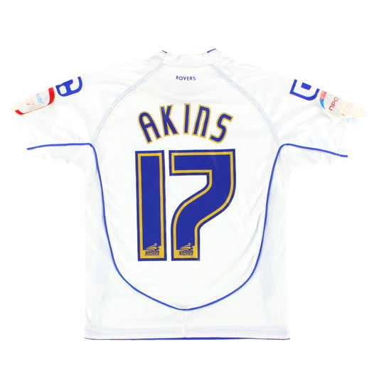 2011-12 Tranmere Rovers Carbrini Home Shirt Akins #17 M.Boys