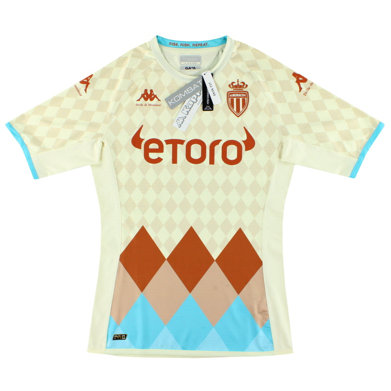2022-23 Monaco Kappa x 'Drole de Monsieur' Kombat Pro Player Fourth Shirt *BNIB* L