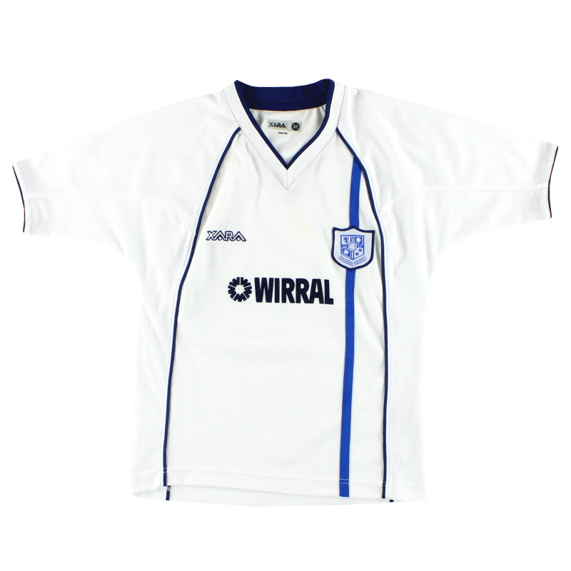 2002-04 Tranmere Rovers Home Shirt M.Boys