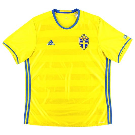 2016-17 Sweden adidas Home Shirt S