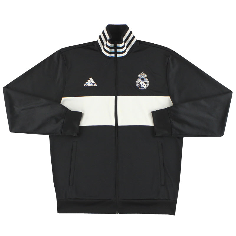 2018-19 Real Madrid adidas 3-Stripe Track Jacket L