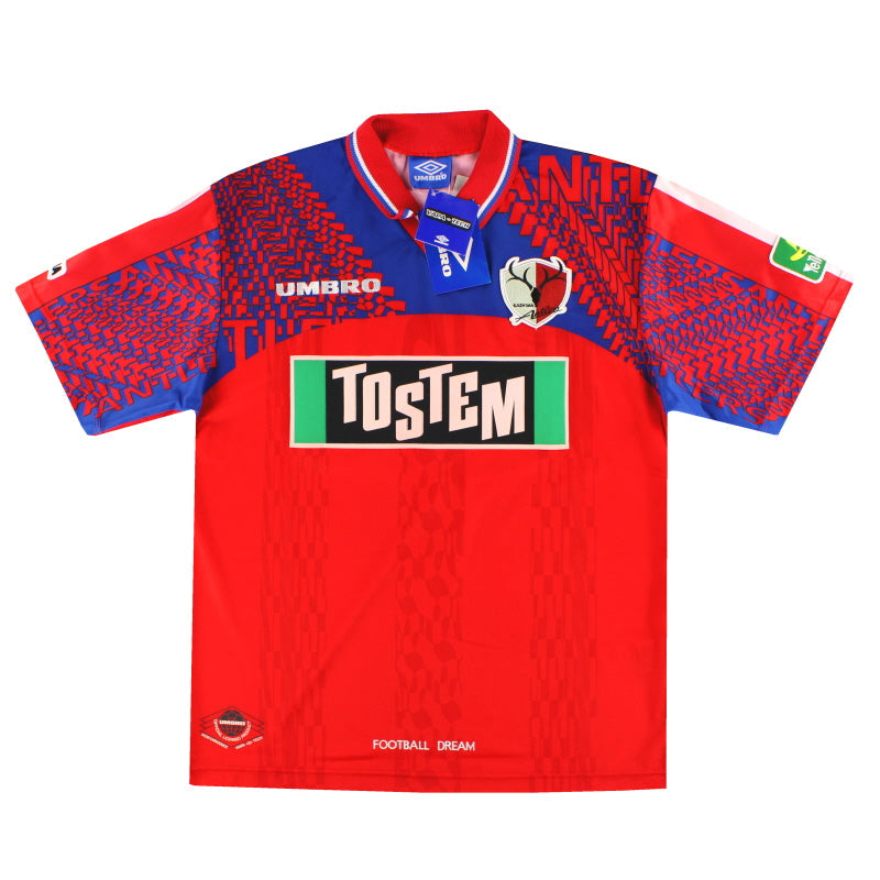 1996-98 Kashima Antlers Umbro Home Shirt w/tags* L