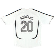 2005-07 Germany adidas Home Shirt Podolski #20 S
