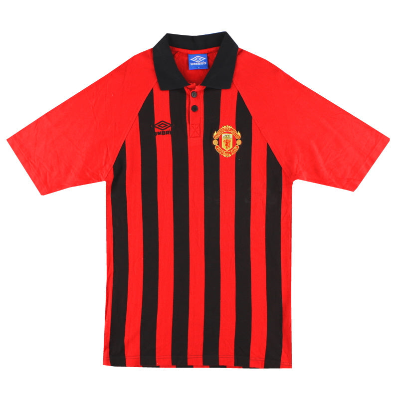 1994-95 Manchester United Umbro Polo Shirt M