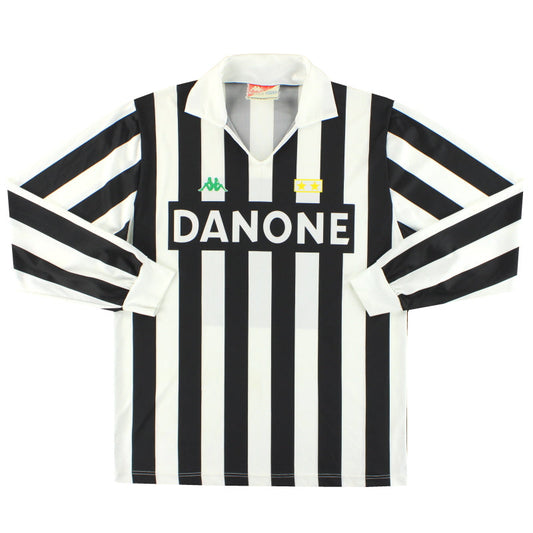 1992-94 Juventus Kappa Home Shirt L/S *Mint* M
