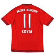 2015-16 Bayern Munich adidas Home Shirt Costa #11 M