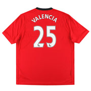 2009-10 Manchester United Nike Home Shirt Valencia #25 *w/tags* XXL