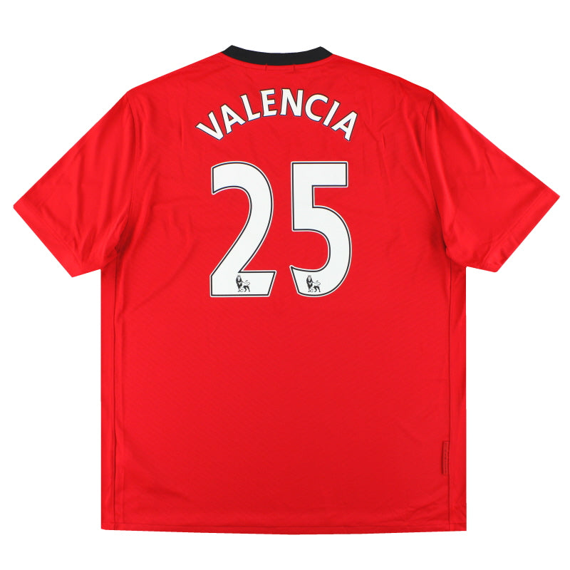 2009-10 Manchester United Nike Home Shirt Valencia #25 *w/tags* XXL