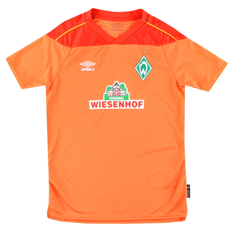 2020-21 Werder Bremen Umbro Goalkeeper Shirt *As New* S