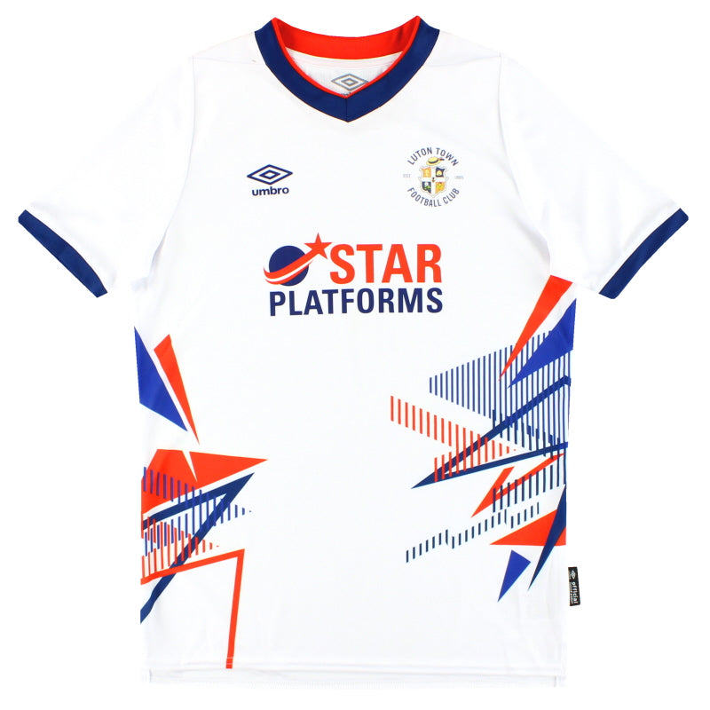 2020-21 Luton Town Umbro Away Shirt *As New* Y S