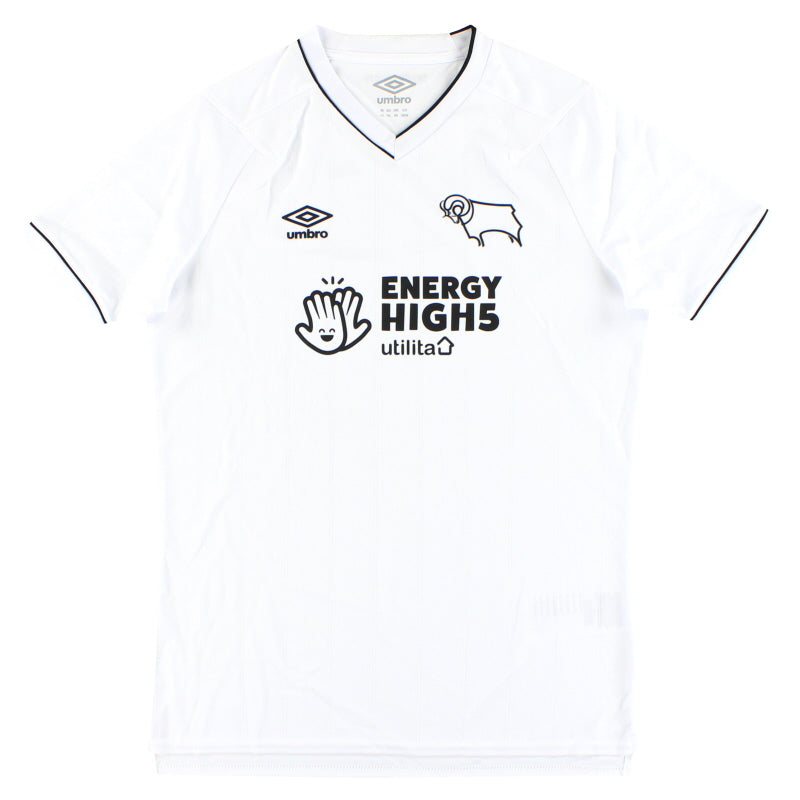 2020-21 Derby County Umbro Home Shirt *As New* XL