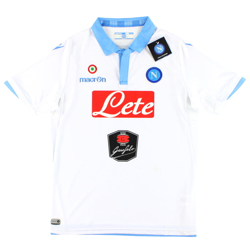 2014-15 Napoli Macron Third Shirt *BNIB* XL.Boys