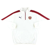 2015-16 Hearts Puma 1/4 Zip Track Top XXL