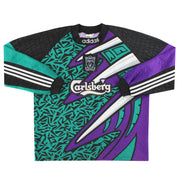 1995-96 Liverpool adidas Goalkeeper Shirt L