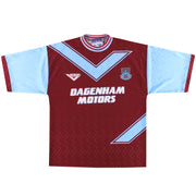 1993-95 West Ham Pony Home Shirt L