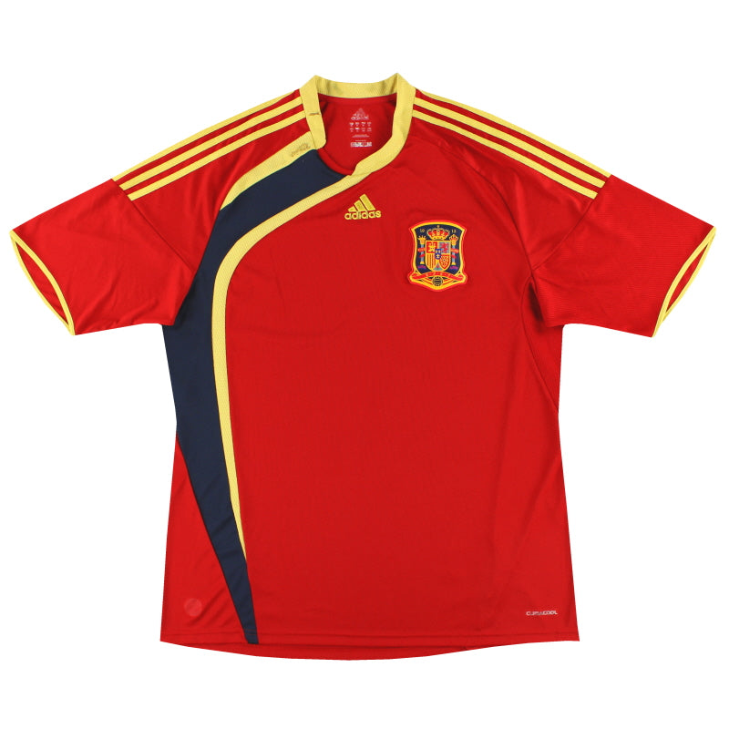 2009 Spain Confederations Cup adidas Home Shirt XL