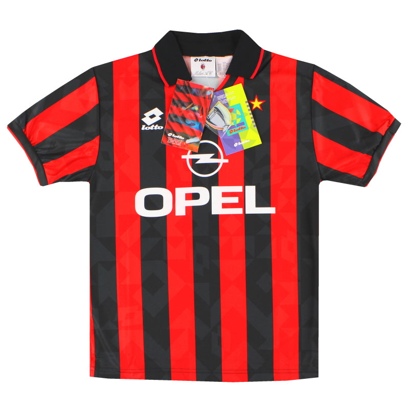 1994-95 AC Milan Lotto Home Shirt *w/tags* S