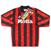 1993-94 AC Milan Lotto Home Shirt L/S *w/tags* M