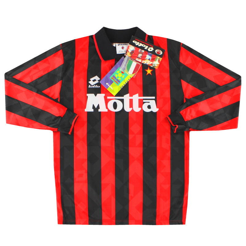 1993-94 AC Milan Lotto Home Shirt L/S *w/tags*
