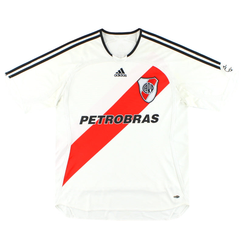 2006-07 River Plate adidas Home Shirt L