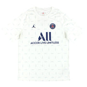 2021-22 Paris Saint-Germain Nike x Air Jordan Fourth Pre-Match Shirt XL