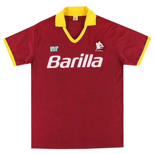 1987-90 Roma Ennerre Home Shirt M