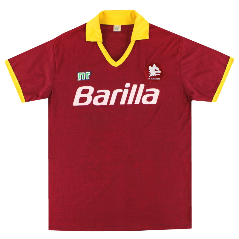 1987-90 Roma Ennerre Home Shirt M