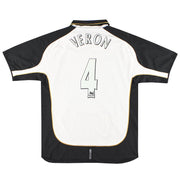 2001-02 Manchester United Umbro Centenary Shirt Veron #4 XL