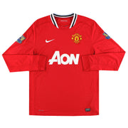 2011-12 Manchester United Nike Home Shirt XL