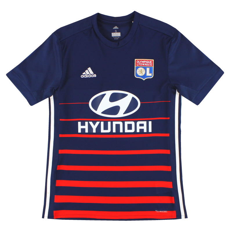 2017-18 Lyon adidas Away Shirt S