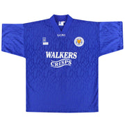 1992-94 Leicester Fox Leisure Home Shirt *Mint* XL