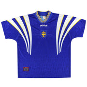 1996-98 Sweden adidas Away Shirt XXL