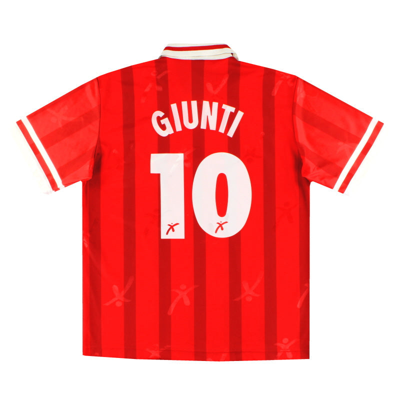 1996-97 Perugia Player Issue Home Shirt Giunti #10 XL