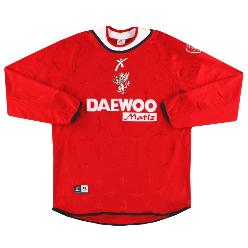 2001-02 Perugia Home Shirt L/S #17 XL