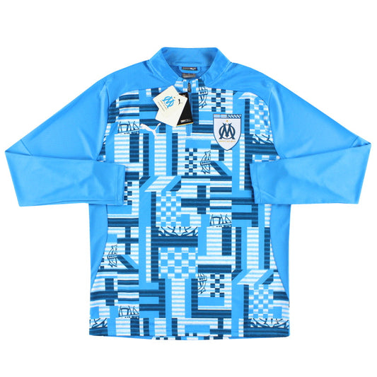 2024-25 Marseille Puma Pre-Match 1/4 Zip Training Top *BNIB* XL