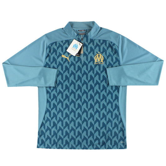 2024-25 Marseille Puma Pre-Match 1/4 Zip Training Top *BNIB* M