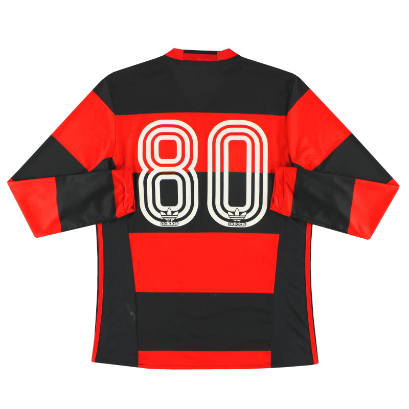 2016 Flamengo adidas Home Shirt L/S #80 *w/tags* M