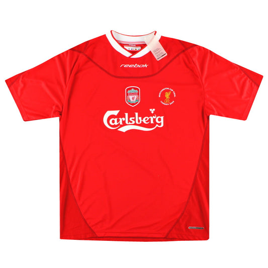 2002-04 Liverpool Reebok 'Worthington Cup Final' Home Shirt *w/tags* L