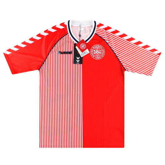 1986 Denmark Hummel 'DBU 86' Reissue Home Shirt *BNIB* L