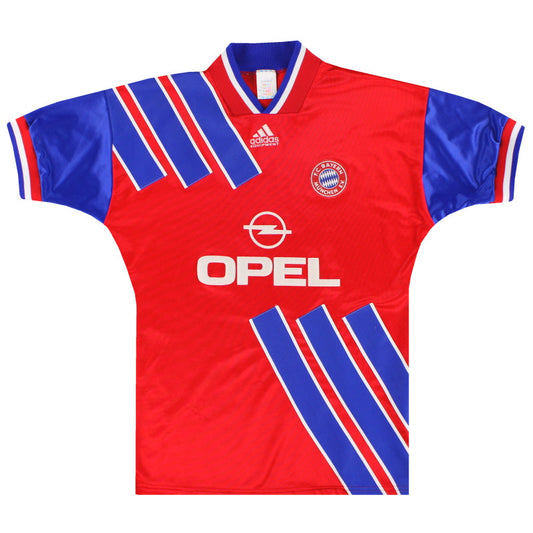 1993-95 Bayern Munich adidas Home Shirt #9 S