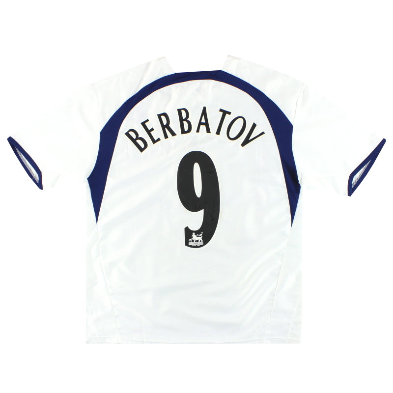 2006-07 Tottenham Puma Home Shirt Berbatov #9 XL