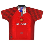 1996-98 Manchester United Umbro Home Shirt *w/tags* XL