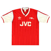 1986-88 Arsenal adidas Home Shirt L