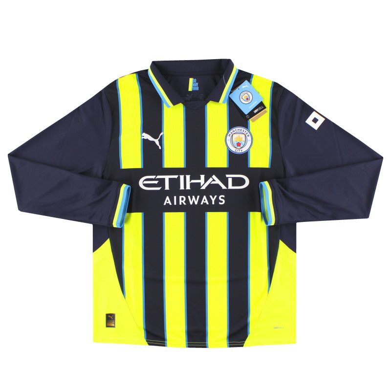 2024-25 Manchester City Puma Away Shirt L/S *BNIB*