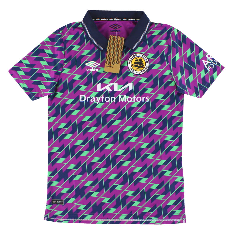 2023-24 Boston United Umbro Away Shirt *BNIB* Youth XL