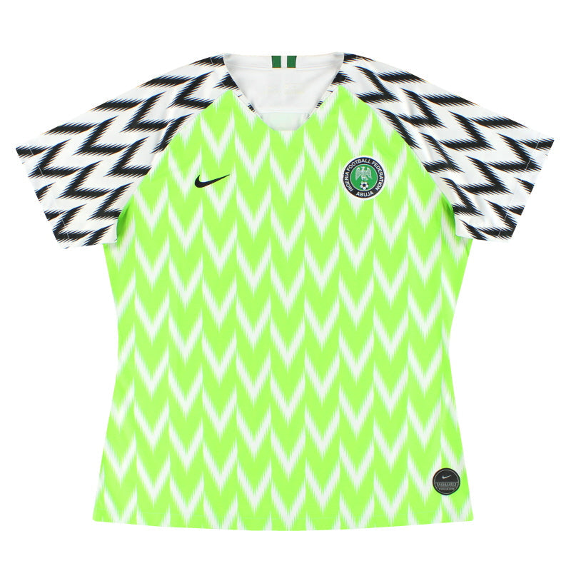 2019 Nigeria Nike Womens Home Shirt XL