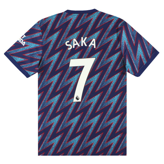 2021-22 Arsenal adidas Third Shirt Saka #7 *w/tags* L