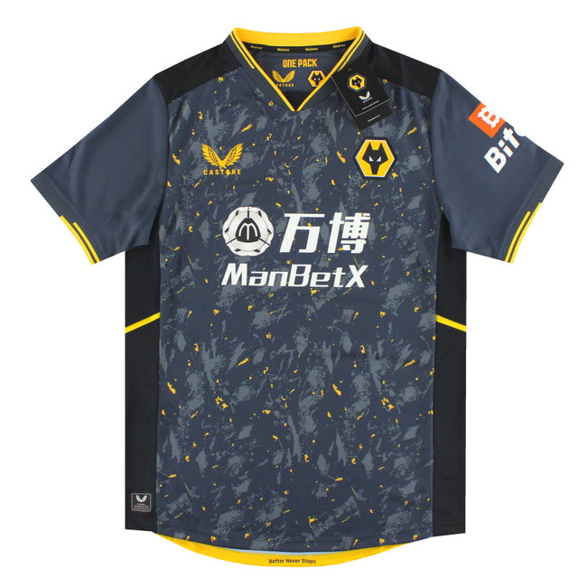 2021-22 Wolves Castore Pro Away Shirt *BNIB* M